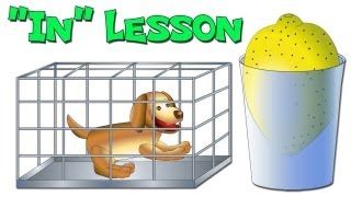 quotInquot ESL Lesson  Learn English Online with Busy Beavers [upl. by Llerrit933]