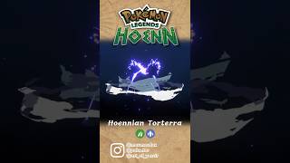 Meet Hoennian Torterra  Pokemon Legends Hoenn pokémon pokemonlegendshoenn [upl. by Auqinal]