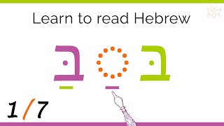 Learning to Read Hebrew  17 [upl. by Elimay]