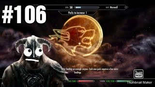 Skyrim Lets Play Part 106  Werewolf Leveling [upl. by Mamie271]