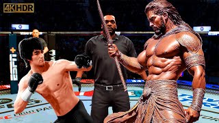 TRUE Bruce Lee vs Persian Sword Warrior REMATCH  EA Sports UFC 5 [upl. by Hedvig]