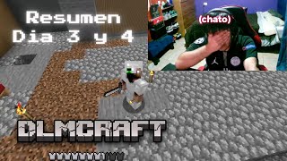 DLMCRAFT Resumen día 3 y 4 mejores momentos [upl. by Leinad]