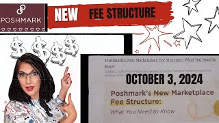 Poshmarks new fee structure is beginning October 3 2024 Will this hurt resellers [upl. by Fennessy722]