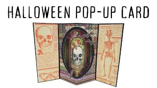 Halloween Pop Up Card [upl. by Lionel]