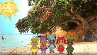 Ko Pōhutukawa Waiata I Tākaro Tribe I Music I Dance I Kids cartoon [upl. by Orville]