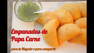 Empanadas de Papa Carne para Negocio Colombianas [upl. by Arreik]