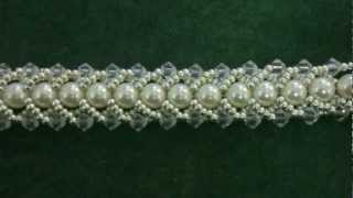 Beading4perfectionists  Beginners tutorial  Flat Spiral beading tutorial [upl. by Arimlede]