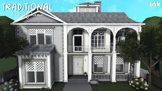 Bloxburg  Traditional Family Home  Exterior [upl. by Sinclair]