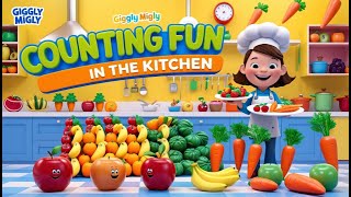 quotCounting Fun in the Kitchennurseryrhymes kidspoem magicalpoem bedtimestories animatedpoems [upl. by Obau950]