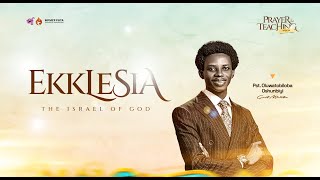 EKKLESIA THE ISRAEL OF GOD  DAY 1  EVENING SESSION  OLUWATOBILOBA OSHUNBIYI  MFMCF FUTA [upl. by Bein308]