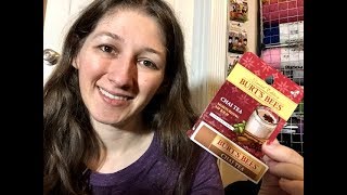 Review  Burts Bees Chai Tea Lip Balm [upl. by Alexio751]