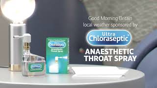 Ultra Chloraseptic Anaesthetic Sore Throat Spray Winter 2021 TV Advert [upl. by Atelra]