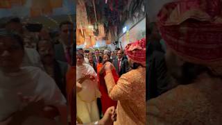 Anant Ambani makes Baba Ramdev DANCE at his Baraat shorts anantambani babaramdev [upl. by Donna]