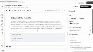 Kaggle Walkthrough A Single Neuron [upl. by Brenza]