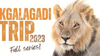 Kgalagadi Trip 2023  Full Series [upl. by Lilias]