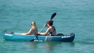 Godrevy  Kayaking in Cornwall in a Sevylor Adventure Kayak [upl. by Mond711]