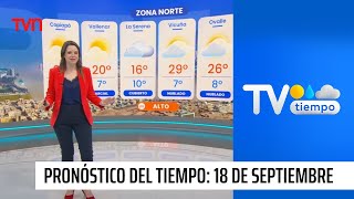 Pronóstico del tiempo Miércoles 18 de septiembre 2024  TV Tiempo [upl. by Rehpoitsirhc699]