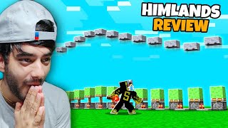 HIMLANDS GANG RATED MY MOST CREATIVE MINECRAFT BUILDS [upl. by Giffer129]