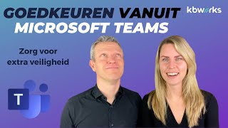 Het goedkeuren van documenten en aanvragen via Microsoft Teams [upl. by Notlil]