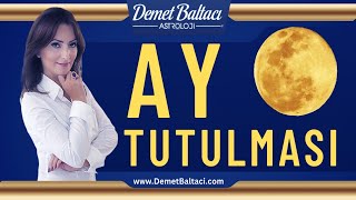 Ay Tutulması 25 Mart 2024 Terazi Burcunda Astrolog Demet Baltacı astroloji tutulma burçlar [upl. by Derf971]