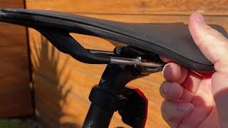 Bike seats How to correctly set seat stem height amp Selle Italia saddle Review [upl. by Annayk]