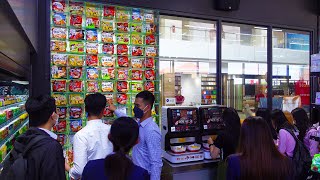 Trending on TikTok Cambodias First SelfService Instant Noodle Store  Automated Ramen Machine [upl. by Lauryn]