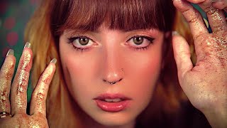 ASMR Echoed Whispers amp Dreamy Visuals To Melt You 4k mouth sounds inaudibles delay echo [upl. by Aihsital574]