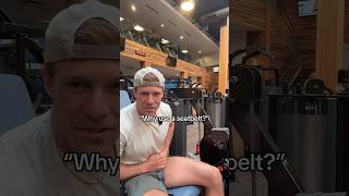 Seatbelt In The Gym gym bodybuilding workout [upl. by Alliuqaj709]