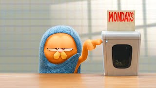 The Garfield Movie 2024  Garfield Hates Mondays  ClipCenter [upl. by Ffilc]