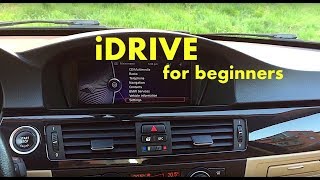 iDrive menu introduction for beginers BMW e90 lci [upl. by Kalie]