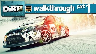 DiRT 3  Gameplay Walkthrough  Part 1 No Commentary1080p [upl. by Quillan]