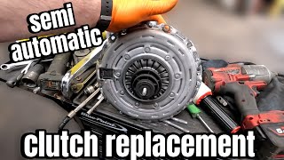 Semi automatic clutch replacement Peugeot [upl. by Sylvia962]