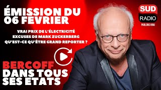 Prix de lélectricité Mark Zuckerberg grand reporter  Bercoff dans tous ses états [upl. by Ailito]