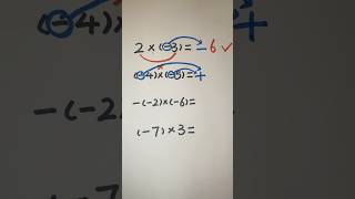 Multiplying Integers  How to multiply negative and positive numbers integer algebra [upl. by Millar999]