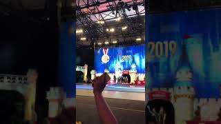 UCA All Girl Partner Stunt 2019  Morehead State University [upl. by Kragh]