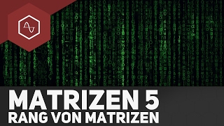 Rang von Matrizen – Matrizen 5 [upl. by Airehtfele275]