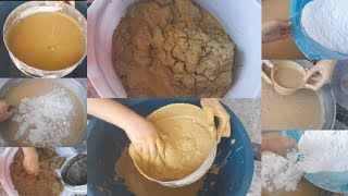 multani mitti tutorial part 2  cementasmr chemicalvilla [upl. by Gardel597]