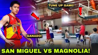 NagHalimaw ang IMPORT ng SMB l Ganado si JERONG TENG l San Miguel vs Magnolia Tune up Game l PBA [upl. by Ecneret]