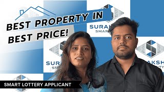 Smart Lottery Applicant  Suraksha Smart City  PMAY SCHEME  Testimonial [upl. by Suitangi]