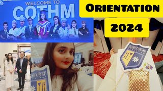 COTHMS Orientation Ceremony 2024🎉🎊  Performances dekhi bht enjoy kiya😍❤️ [upl. by Doane]