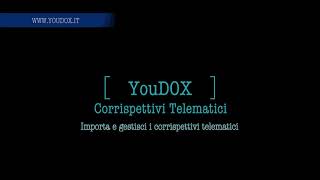 Tutorial YouDOX corrispettivi telematici [upl. by Atelokin591]