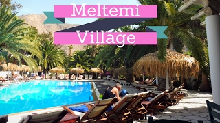 Meltemi Village In Perissa Santorini  Accommodation Tour [upl. by Aehsat]