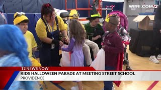 Video Now Meeting Street school holds annual Halloween parade [upl. by Aerol]