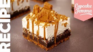 Biscoff Smores Brownie Recipe amp HowTo  Cupcake Jemma [upl. by De Witt]