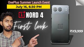 OnePlus Nord 4 Final Launch Date In India  OnePlus Nord 4 Price In India  Nord 4 Unboxing [upl. by Barling167]