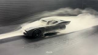 Hot Wheels Batmobile From The Batman 2022 Aerodynamics Test [upl. by Anirec]