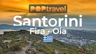 Walking from FIRA to OIA  Santorini Greece🇬🇷 4K 60fps UHD [upl. by Schinica652]