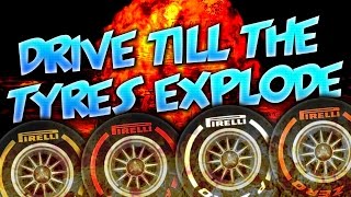 F1 2016 DRIVE TILL THE TYRES DONT EXPLODE [upl. by Hoban]