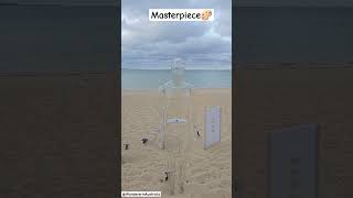 Masterpiece Installation in Rockingham Beachbeach art masterpiece perth australia ytshorts [upl. by Lewiss]