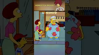 HOMER FICA OBESO simpsons [upl. by Atrim]